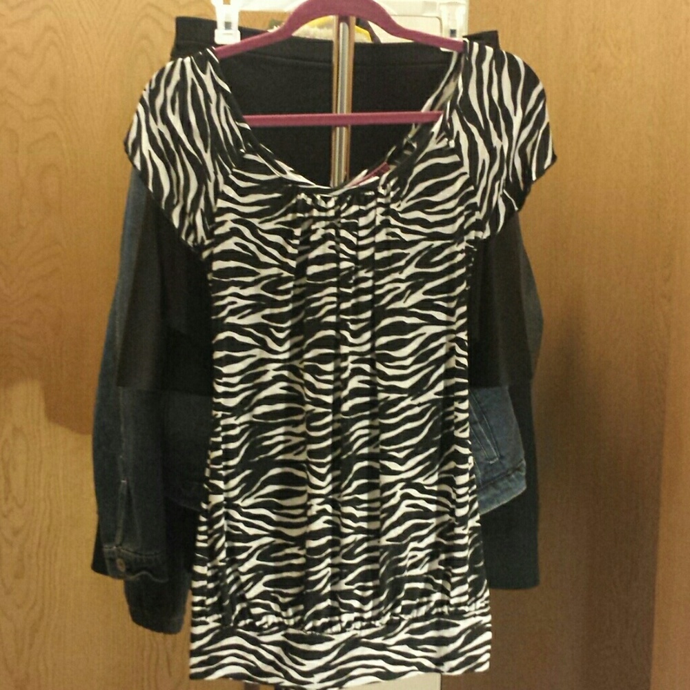 Zebra Print Shirt
